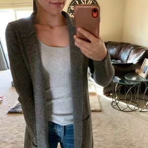 Oversized Hooded Cardigan